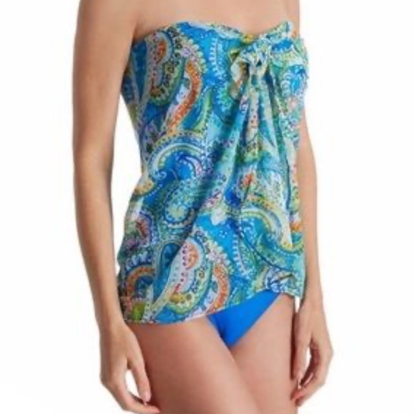 Ralph Lauren Paisley One-Piece 12 - Picture 1 of 10